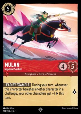 Mulan Imperial Soldier - Lorcana Player