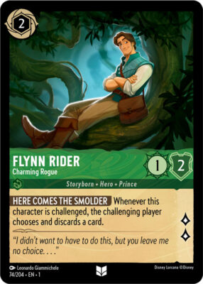 Flynn Rider Charming Rogue - Lorcana Player