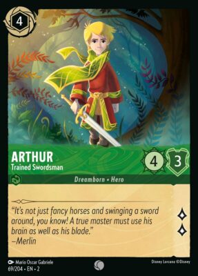 Arthur - Trained Swordsman - Lorcana Player