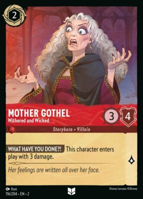 Mother Gothel - Withered and Wicked - Lorcana Player