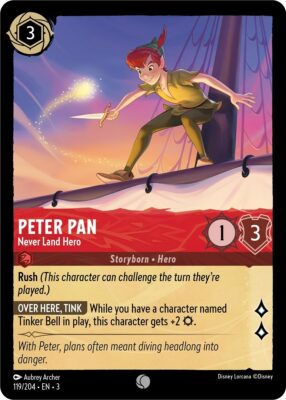 Peter Pan - Never Land Hero - Lorcana Player