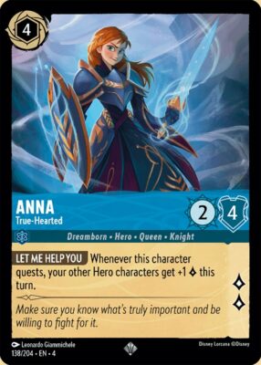 Anna - True-Hearted - LQ - Lorcana Player