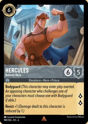 Hercules - Beloved Hero - LQ - Lorcana Player