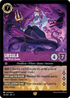 Ursula - Sea Witch Queen - Lorcana Player