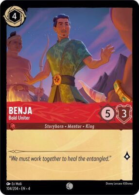 Benja - Bold Uniter - Lorcana Player
