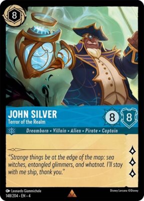 John Silver - Terror of the Realm - Lorcana Player