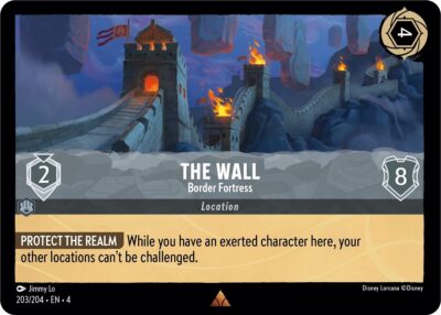 The Wall - Border Fortress - Lorcana Player