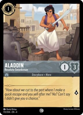 Aladdin - Resolute Swordsman - Lorcana Player