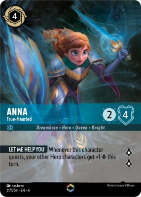 Anna - True-Hearted - Enchanted - Lorcana Player