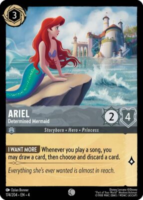 Ariel - Determined Mermaid - Lorcana Player