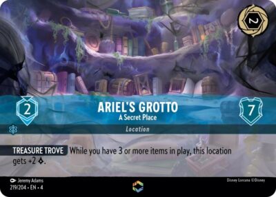 Ariel's Grotto - A Secret Place - Enchanted - LQ - Lorcana Player