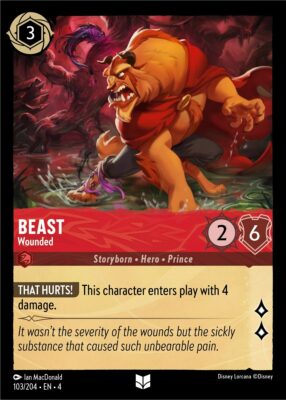 Beast - Wounded - Lorcana Player