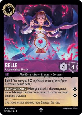 Belle - Accomplished Mystic - Lorcana Player