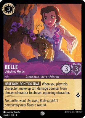 Belle - Untrained Mystic - Lorcana Player