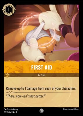 First Aid - Lorcana Player