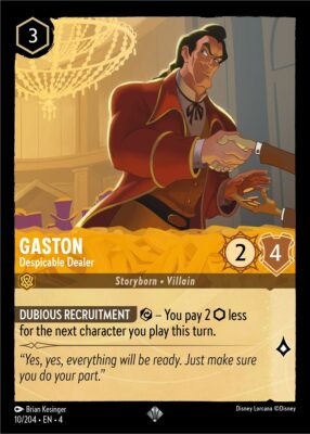 Gaston - Despicable Dealer - Lorcana Player