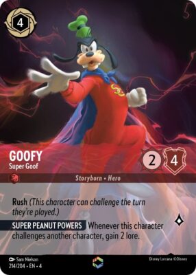Goofy - Super Goof - Enchanted - LQ - Lorcana Player