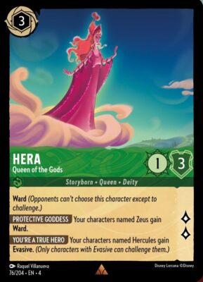 Hera – Queen of the Gods - LQ - Lorcana Player