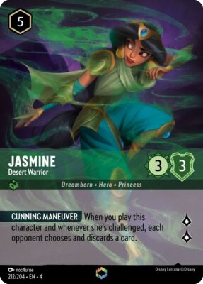 Jasmine - Desert Warrior - Enchanted - Lorcana Player