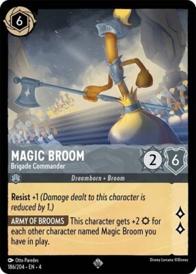 Magic Broom - Brigade Commander - Lorcana Player