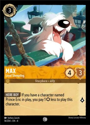 Max - Loyal Sheepdog - Lorcana Player