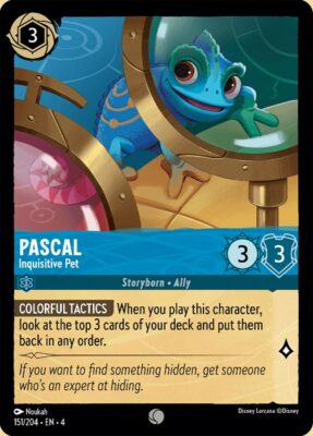Pascal - Inquisitive Pet - LQ - Lorcana Player