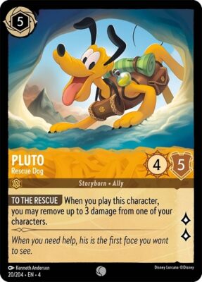 Pluto - Rescue Dog - Lorcana Player