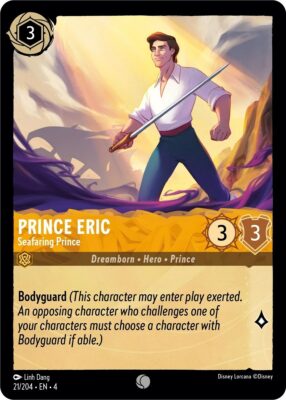 Prince Eric - Seafaring Prince - Lorcana Player