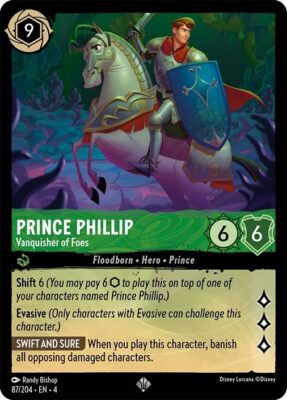 Prince Phillip - Vanquisher of Foes - Lorcana Player