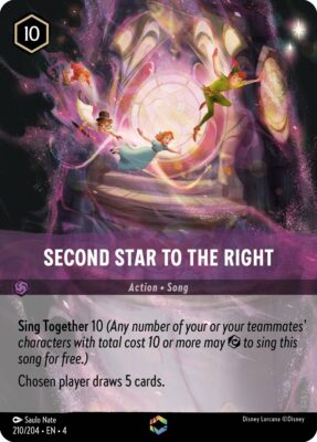 Second Star to the Right - Enchanted - Lorcana Player