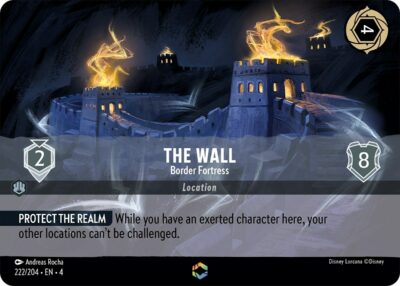 The Wall - Border Fortress - Enchanted - LQ - Lorcana Player
