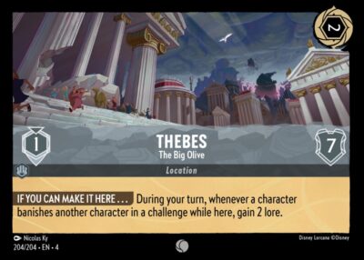 Thebes - The Big Olive - LQ - Lorcana Player