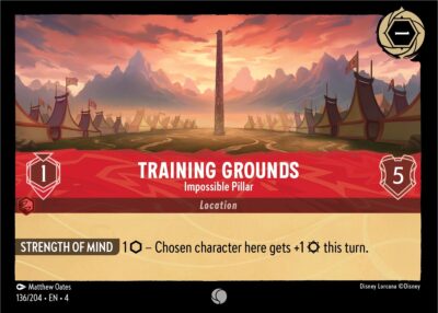 Training Grounds - Impossible Plan - Lorcana Player