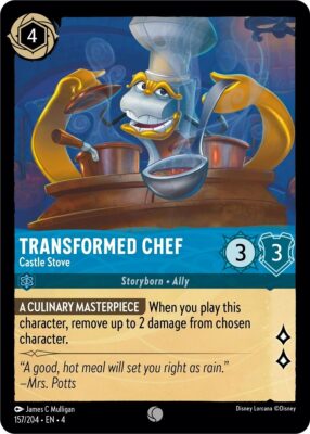Transformed Chef - Castle Stove - Lorcana Player