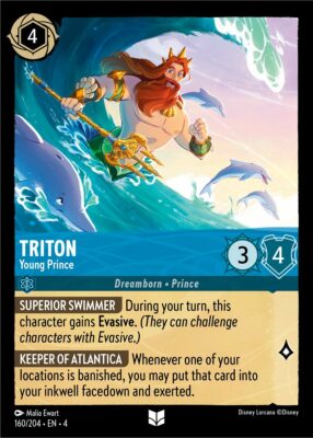 Triton - Young Prince - Lorcana Player
