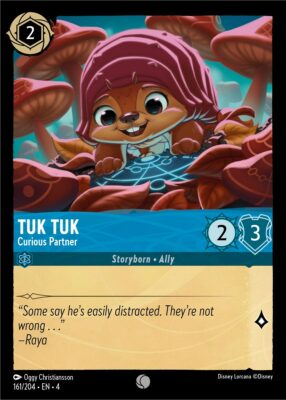 Tuk Tuk - Curious Partner - Lorcana Player