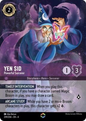 Yen Sid - Powerful Sorcerer - LQ - Lorcana Player