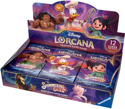 Disney Lorcana Set 5 Shimering Skies - Booster Box Open
