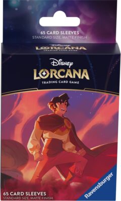 Disney Lorcana Set 5 Shimmering Skies - Aladdin Sleeves Box