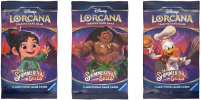 Disney Lorcana Set 5 Shimmering Skies Booster Packs