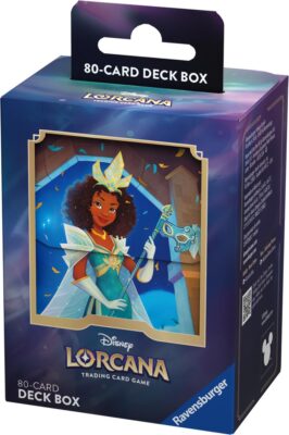 Disney Lorcana Set 5 Shimmering Skies - Tiana Deckbox Packaging