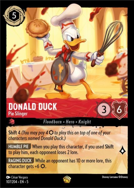 Donald Duck - Pie Slinger - Lorcana Player