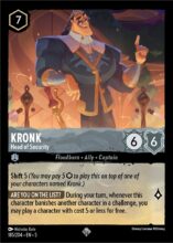 Kronk - Head of Security - Lorcana Player