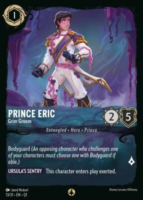 Prince Eric - Grim Groom - Lorcana Player