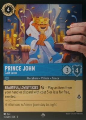 Prince John - Gold Lover - Lorcana Player