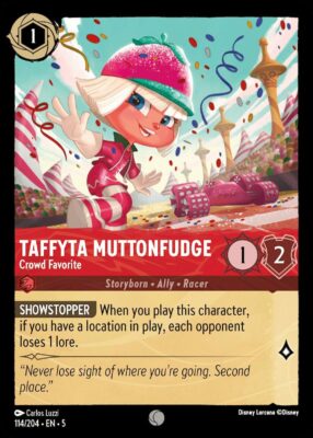 Taffyta Muttonfudge - Crowd Favorite - Lorcana Player