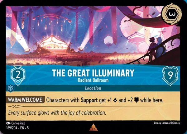 The Great Illuminary - Radiant Ballroom - Lorcana Player