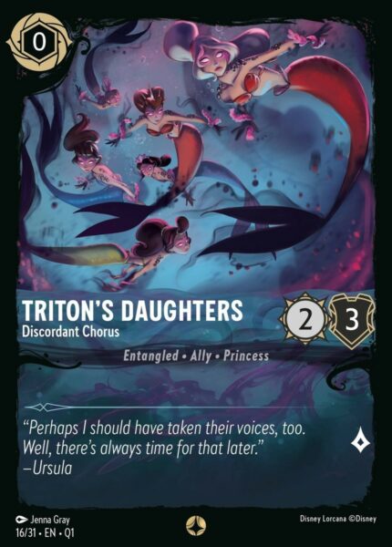 Triton's Daughters - Discordant Chorus - Lorcana Player