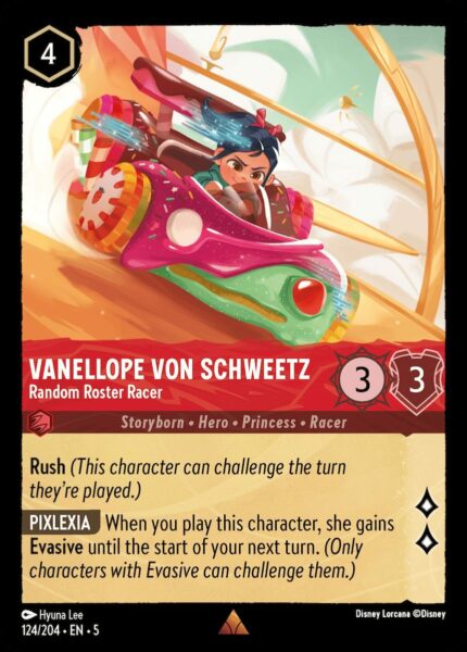 Vanellope Von Schweetz - Random Roster Racer - Lorcana Player