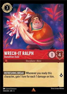 Wreck-It Ralph - Demolition Dude - Lorcana Player